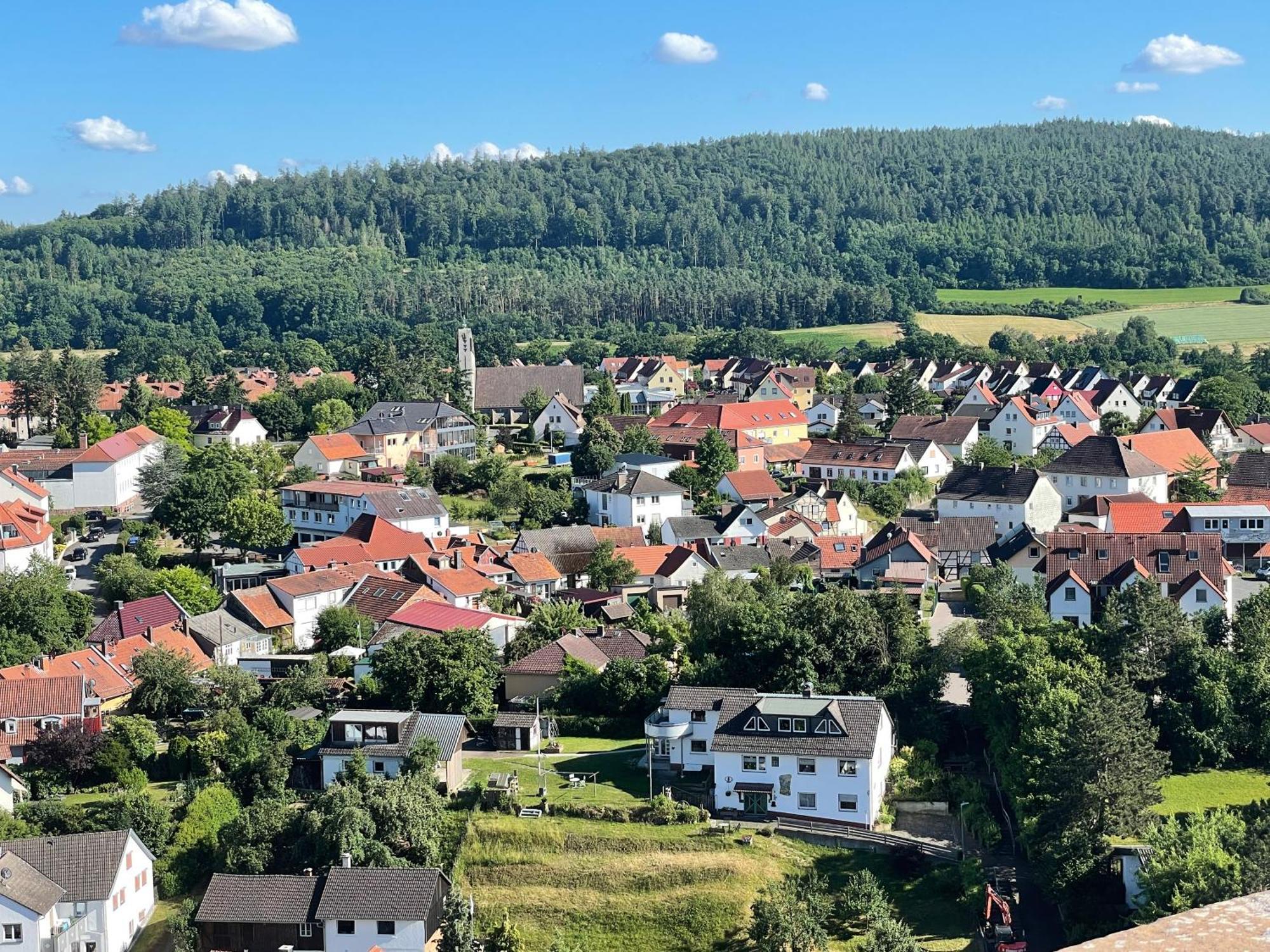 Naturnahe Unterkunft In Der Burgenstadt Schlitz Exterior foto